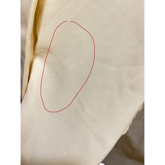 Vintage Pendelton Cream Mock Neck Button Blouse Size 10 - Picture 11 of 11